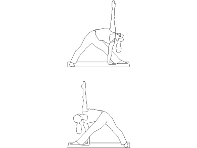 Chicas en una sesión de estiramiento