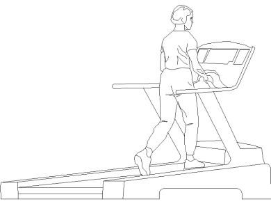 Correr en una caminadora