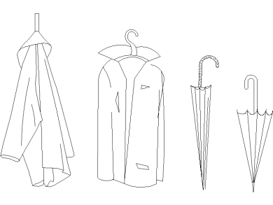 Impermeables y paraguas