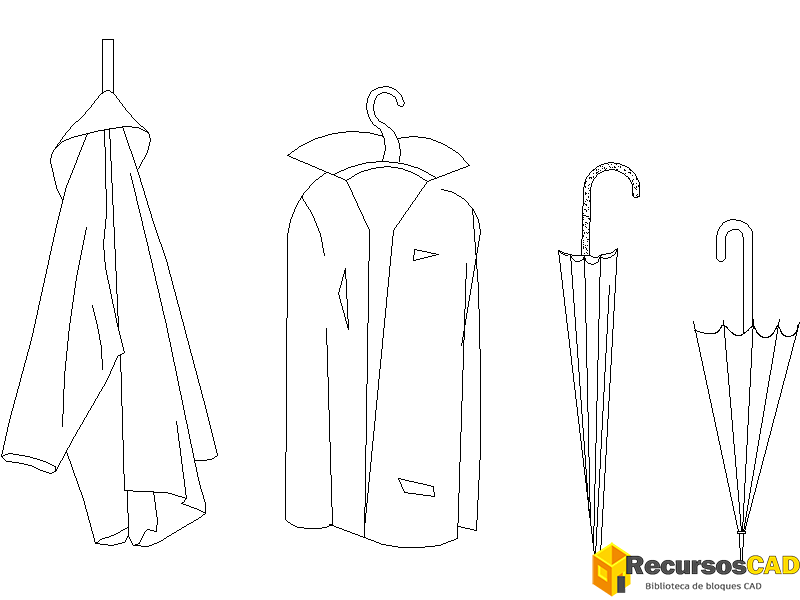 Impermeables y paraguas