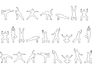 Personas haciendo ejercicio