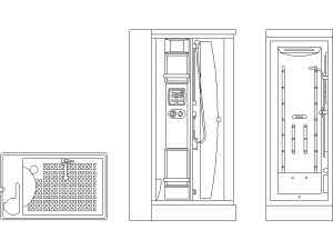 cabina ducha autocad dwg dwg autocad bloque cad