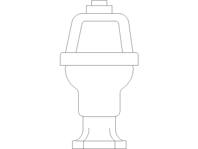 Inodoro diseño clásico