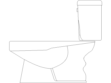 Inodoro 5 tanque bajo