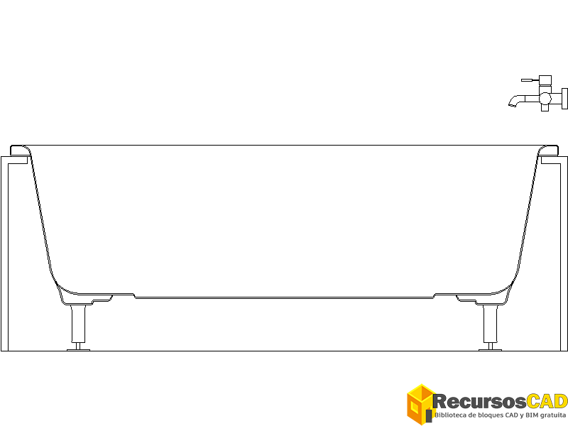 bloque_autocad_banera_alzado-01