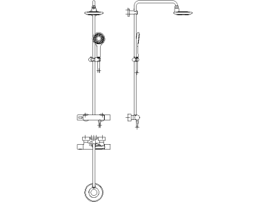Grifo Columna de ducha monomando 6