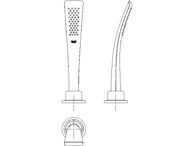 Grifo de ducha Empotrado