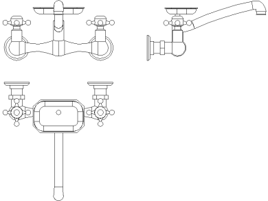 Grifería de bañera