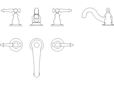 Grifería de bañera