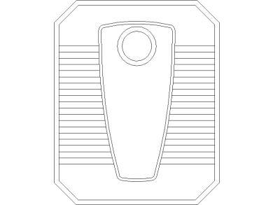 Urinario tipo letrina