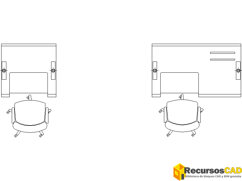 Escritorios o puestos de trabajo