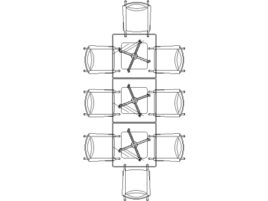 mesa de sala de reuniones