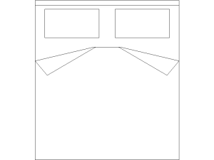 cama 135 DWG