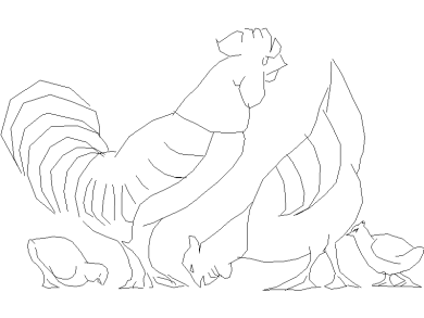 gallo-gallina-y-pollitos