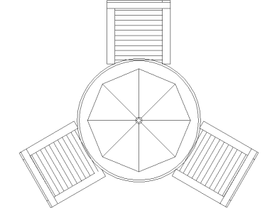 Mobiliario de jardín o terraza