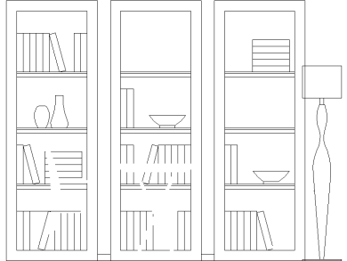 librería independiente DWG AutoCAD