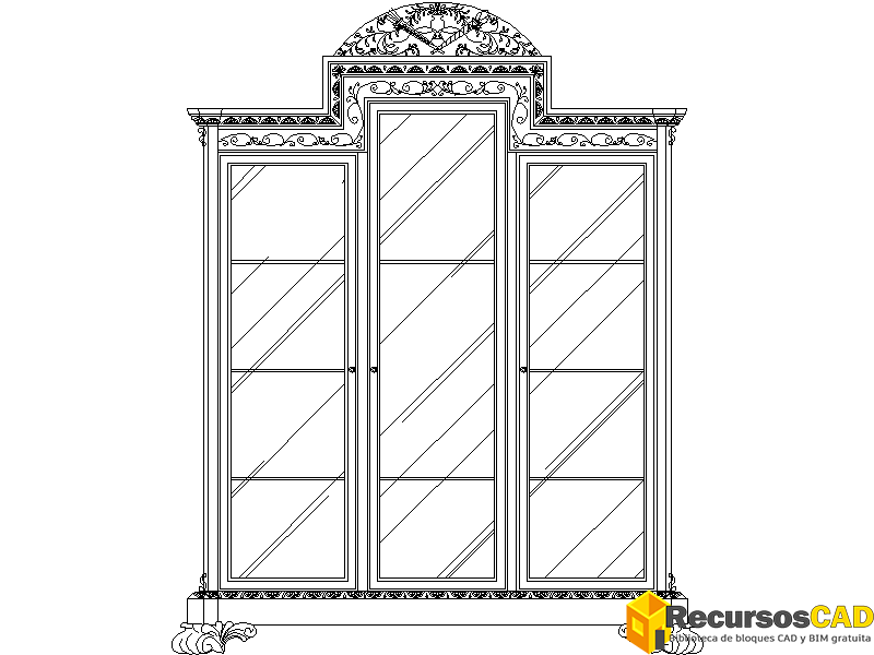 Estantería y cómoda 14