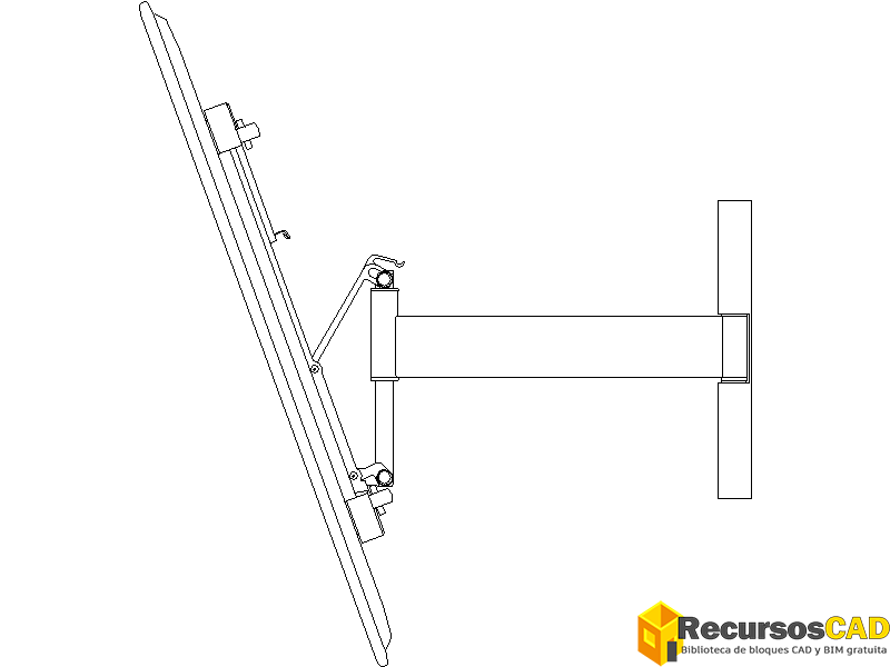 Medidas de televisores en pulgadas y centímetros - RecursosCAD