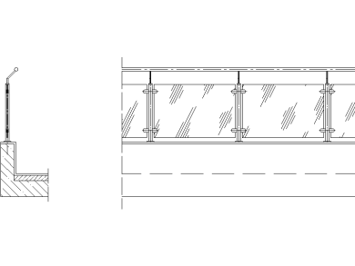 Barandilla de vidrio