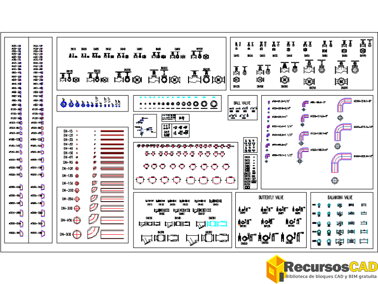 Icono Riser Autocad Bloques CAD de Iconos, Leyendas, Logos y Señales en DWG - RecursosCAD