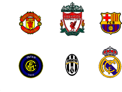 Logotipos de clubes de fútbol dibujos gratuitos de AutoCAD