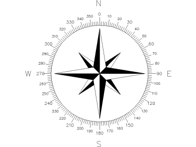 simbolo norte autocad 07