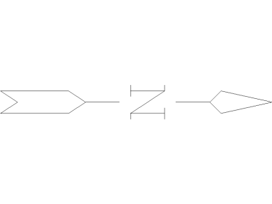 Dibujo símbolo Norte 38 en AutoCAD