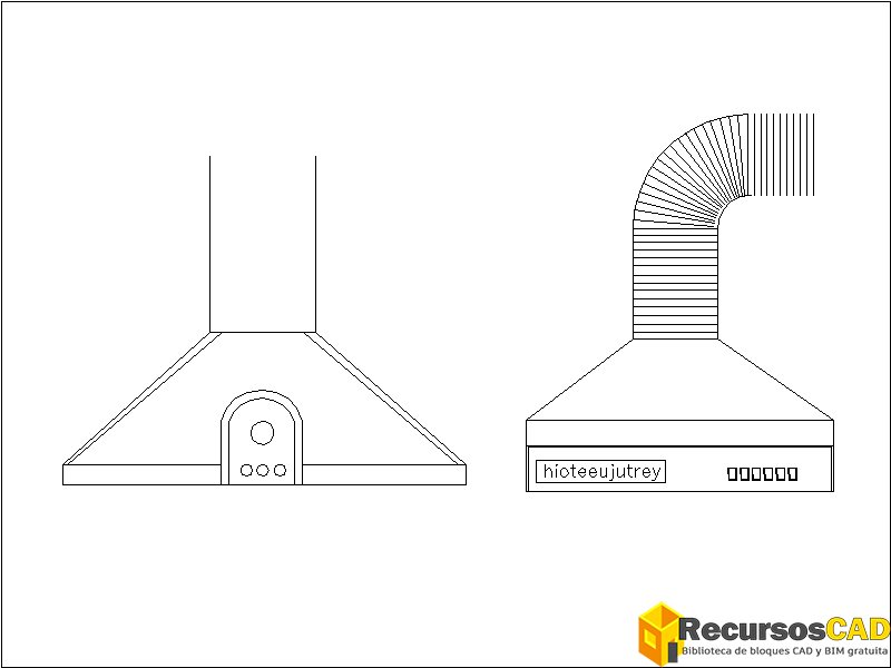 Bloques AutoCAD Campanas Extractoras De Cocina AutoCAD RecursosCAD bloques-autocad-campanas-extractoras-de-cocina-autocad-recursoscad