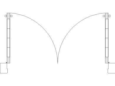 Bloques DWG de Puertas en Planta para AutoCAD