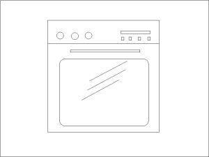 Bloque DWG de hornos para AutoCAD