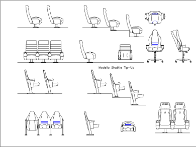 Butacas deportivas, butacas para estadios, butacas para cines