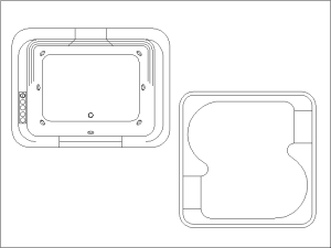 Bloque DWG de jacuzzi para AutoCAD