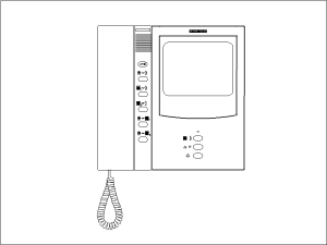 Bloques DWG de porteros automaticos y videoporteros