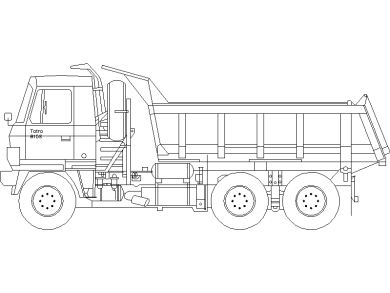 Camión volquete Tatra 815