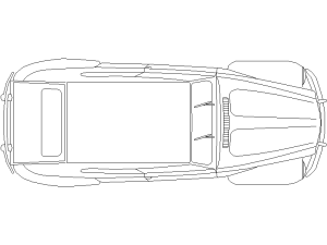 Bloques DWG de Vehículo o Automóvil vista en planta
