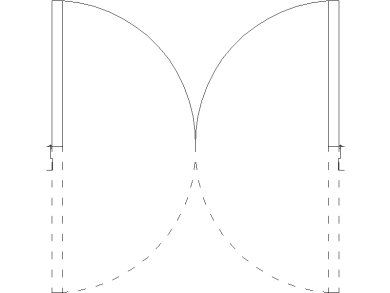 Bloques DWG de Puertas en Planta para AutoCAD