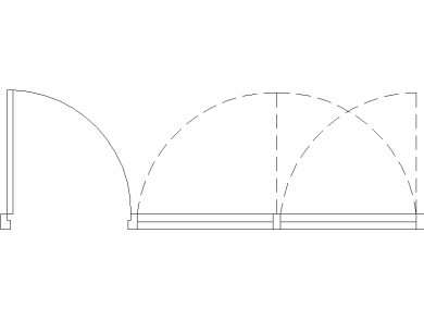 Bloques DWG de Puertas en Planta para AutoCAD