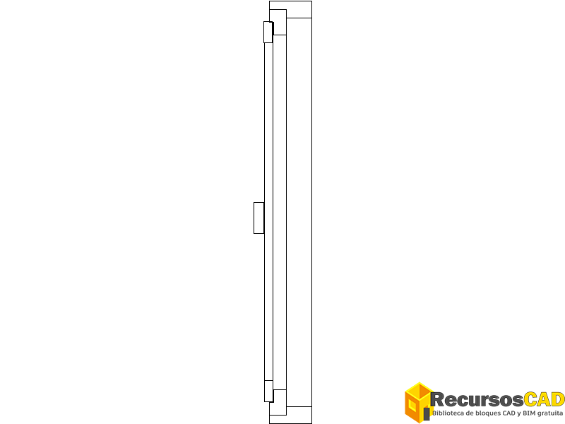 Descargar Bloques DWG de Ventanas en Vista Planta