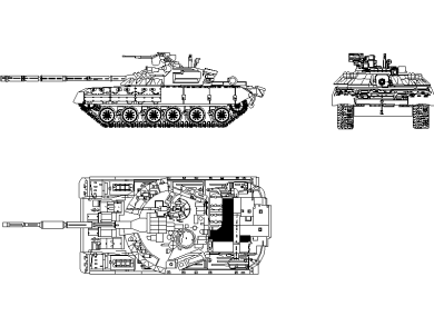 Bloques AutoCAD Gratis de transportes Militares y aeronaves militares DWG