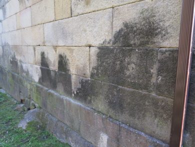 Filtraciones en cerramientos de fachadas.