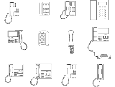 Teléfonos fijos, móviles y iPad