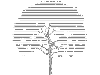 Bloques DWG de Árboles en alzado