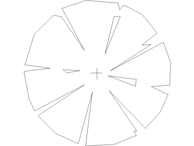 Bloques DWG de Árboles, Plantas y Arbustos en Vista Superior en planta