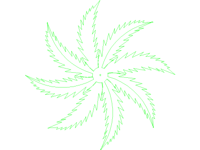 Bloques DWG de Árboles, Plantas y Arbustos en Vista Superior en planta