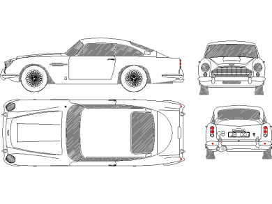 El emblemático Aston Martin DB 4 de 1963