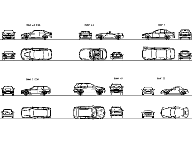 Bloques de Vehículos BMW