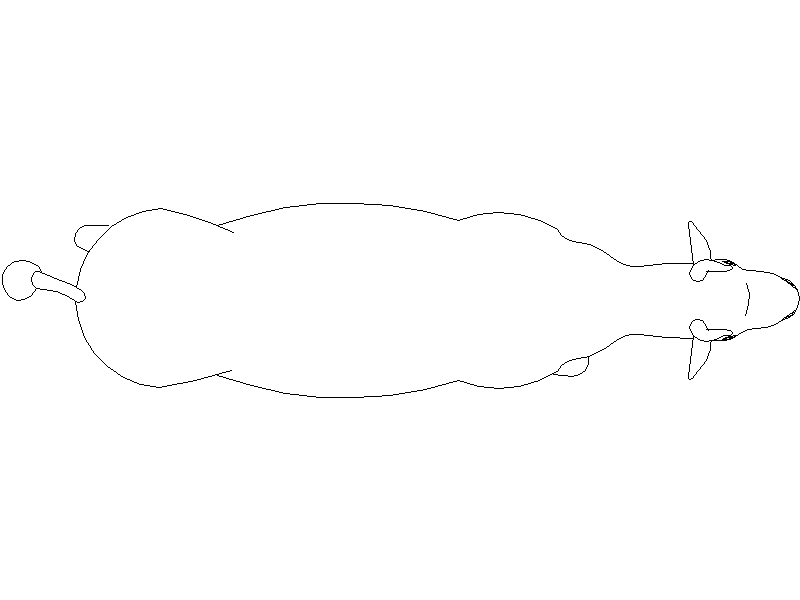 vaca - descarga bloques DWG gratis para AutoCAD