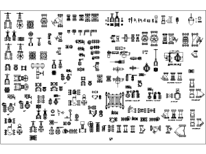 Bloques DWG para instalacion de tuberias en AutoCAD