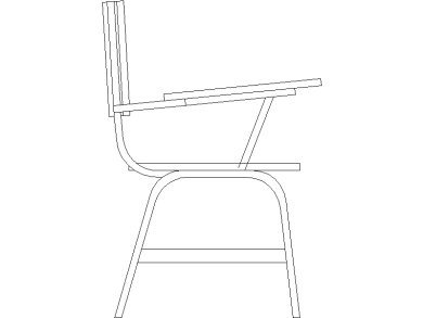 bloque pupitre vista lateral