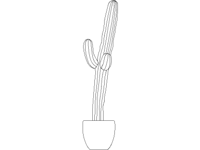 cactus o cactáceas dwg 01
